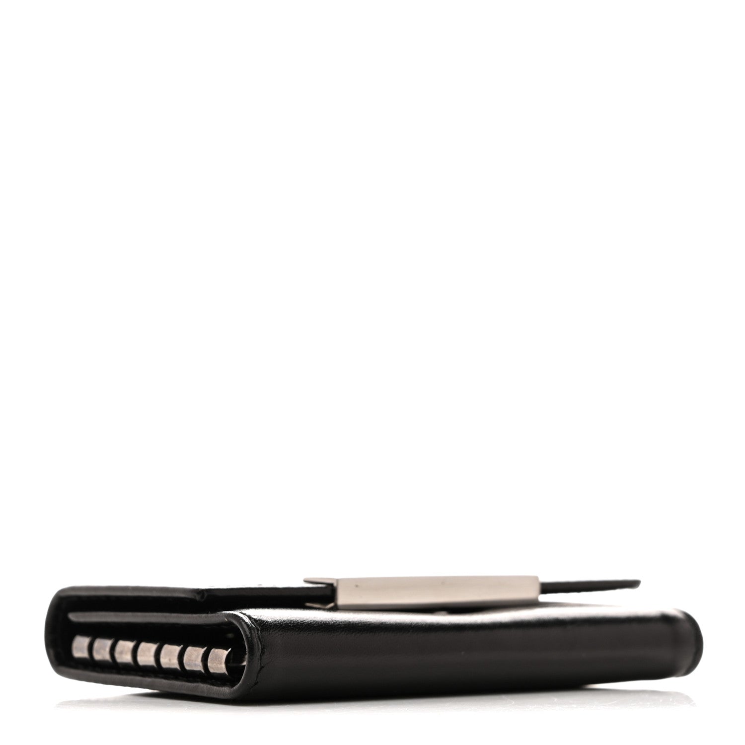 Prada Vitello 6 Key Holder Black