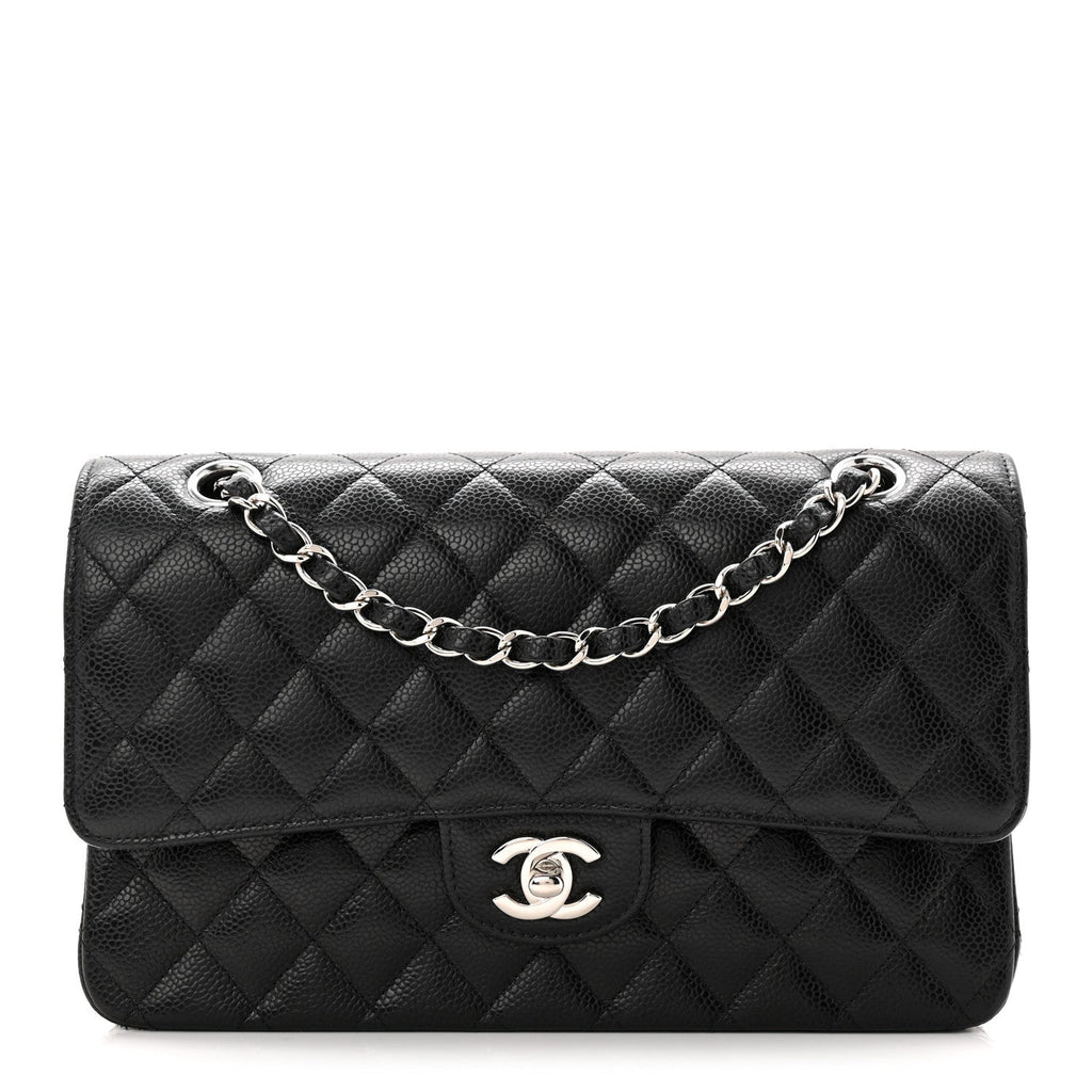 Chanel Caviar Quilted Medium Double Flap Black