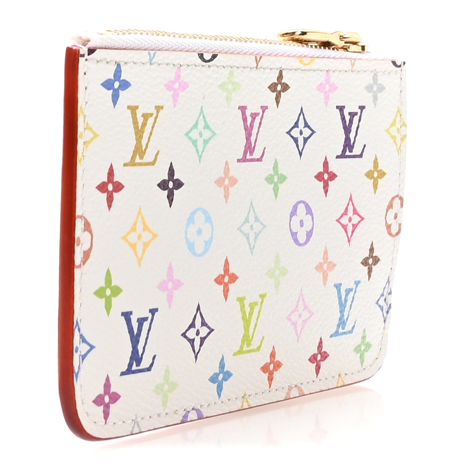Louis Vuitton LV X TM Monogram Romy Card Holder Kawaii Pink