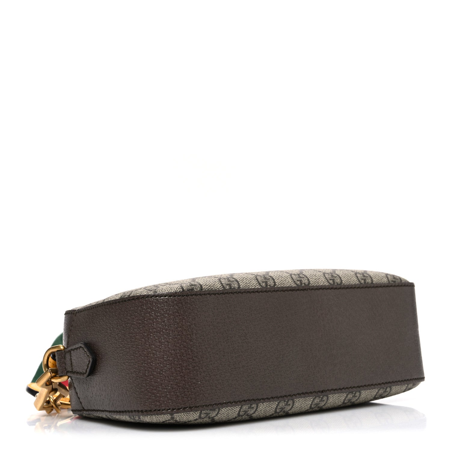 Gucci GG Supreme Monogram Web Neo Vintage Shoulder Bag Beige New Acero Crop