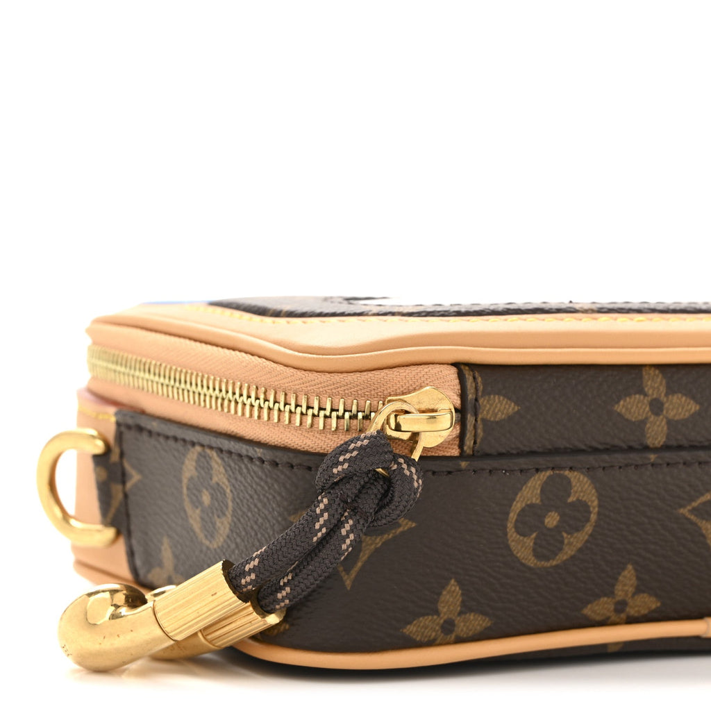 Louis Vuitton Calfskin Monogram Baladeur Wearable Wallet