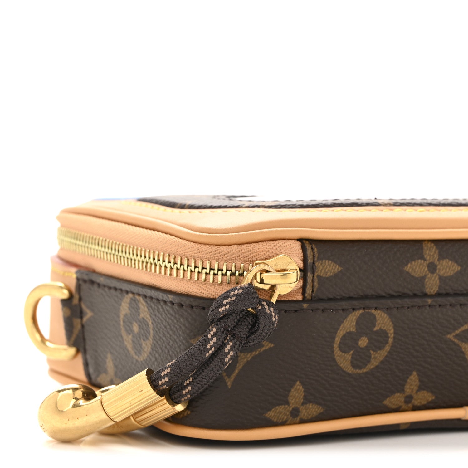 Louis Vuitton Calfskin Monogram Baladeur Wearable Wallet