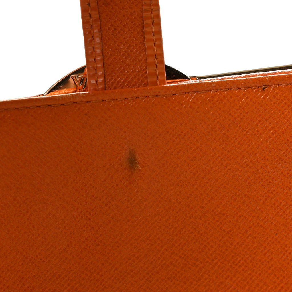 Louis Vuitton Epi French Purse Wallet Mandarin