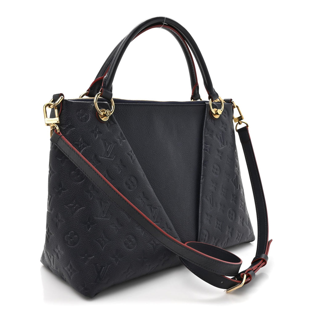 Louis Vuitton Empreinte V Tote MM Marine Rouge