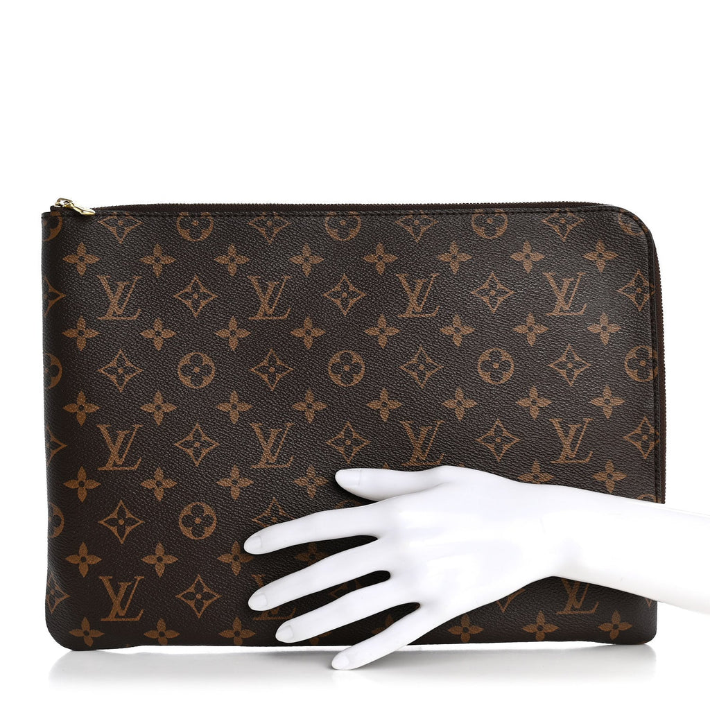Louis Vuitton Monogram Poche Documents Portfolio Case 30