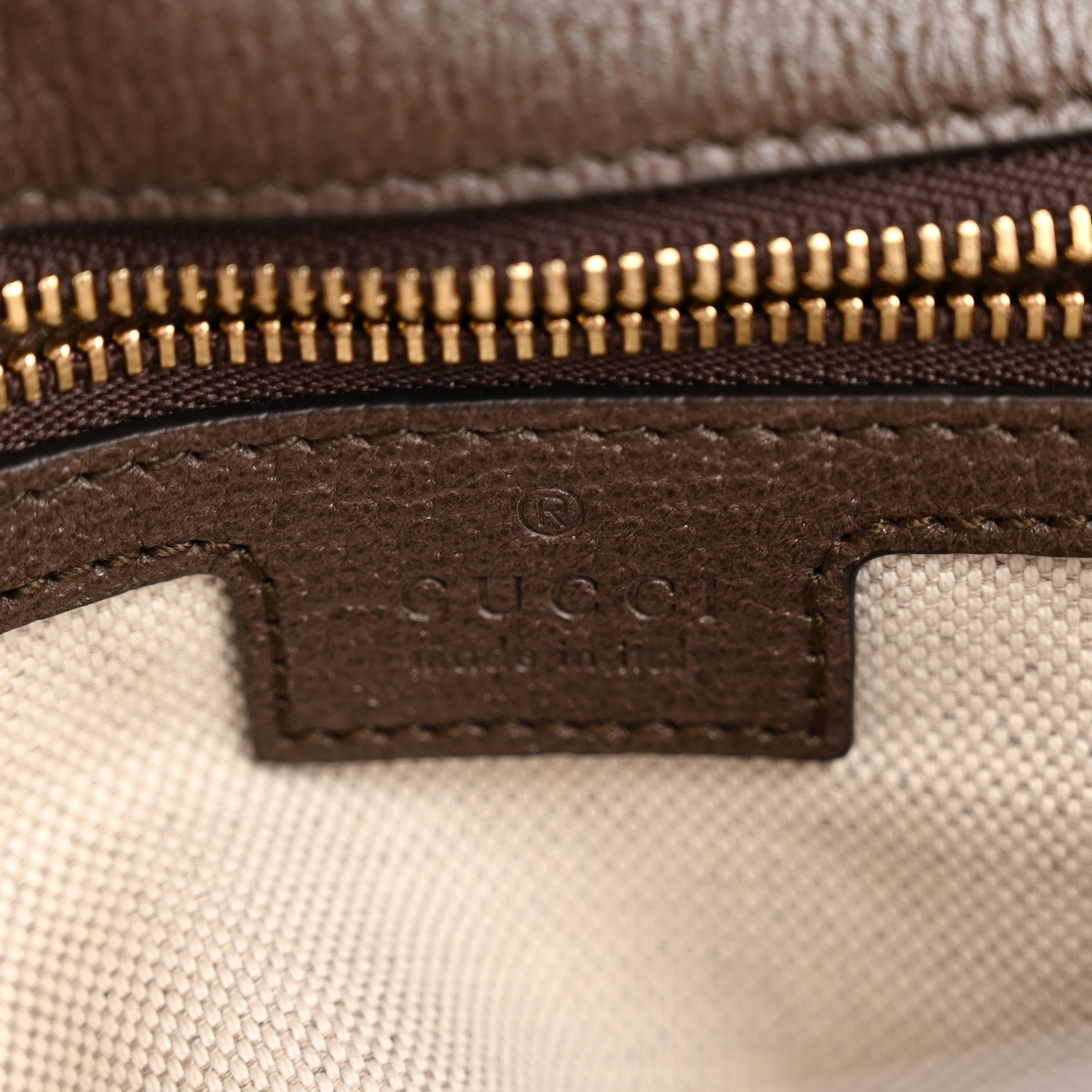 Gucci GG Supreme Monogram Textured Dollar Calfskin Web Medium Blondie Shoulder Flap Bag Beige Ebony New Acero