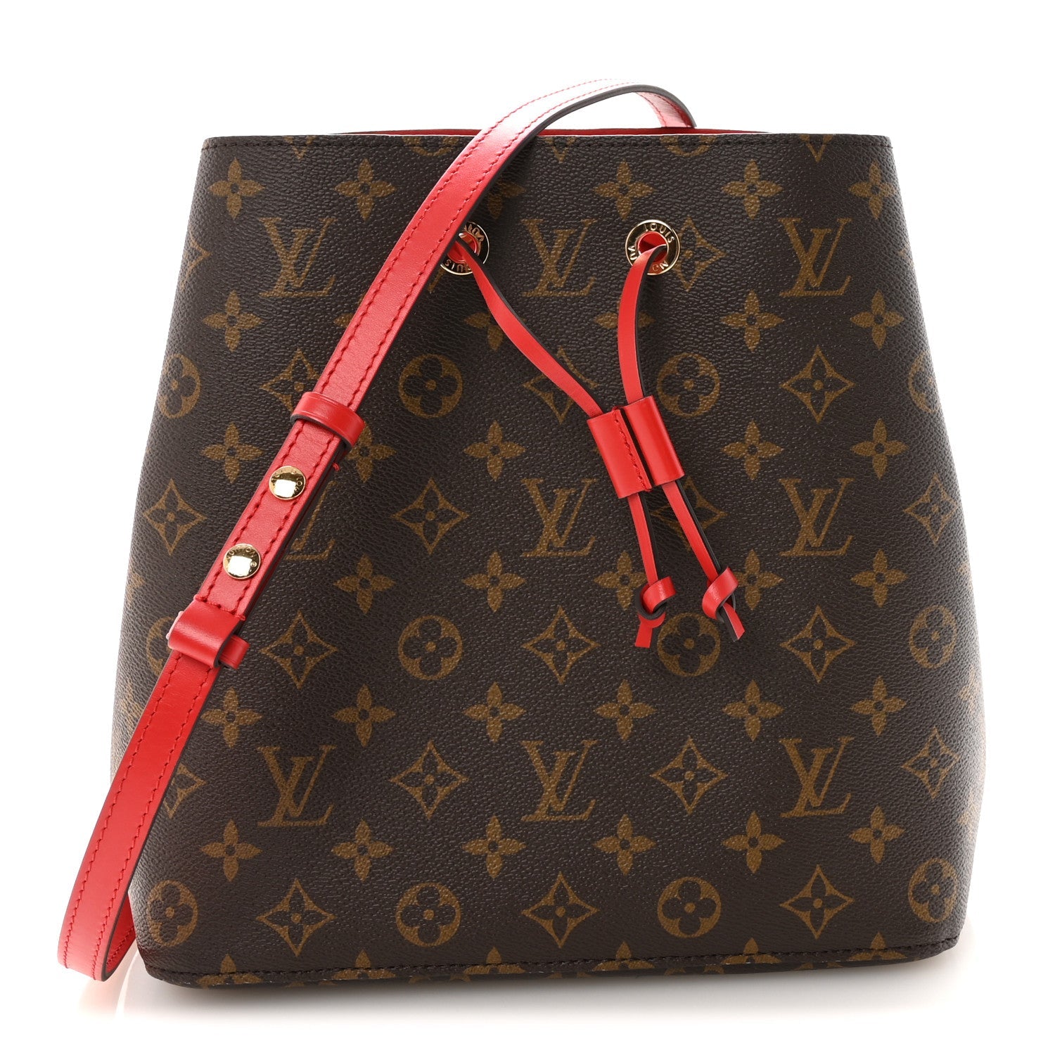 Louis Vuitton Monogram Neonoe MM Coquelicot