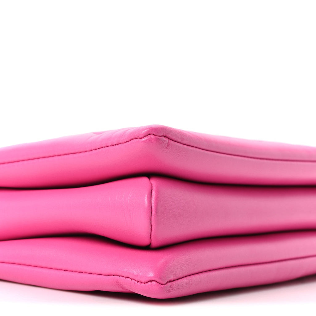 Louis Vuitton Lambskin Embossed Monogram Coussin PM Rose Miami