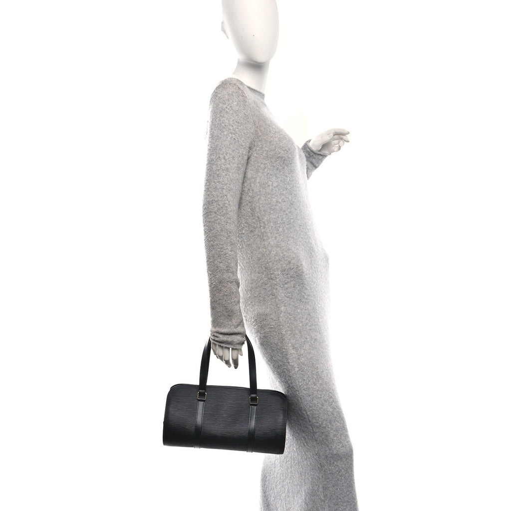 Louis Vuitton Epi Soufflot Black