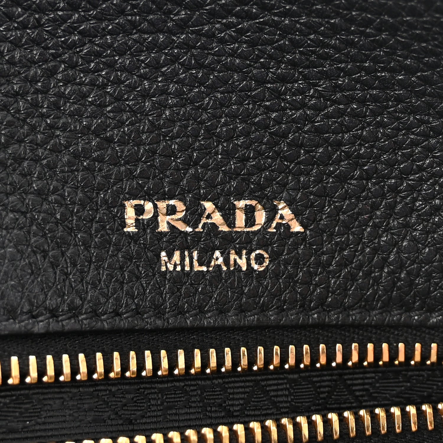Prada Vitello Phenix Tote Black