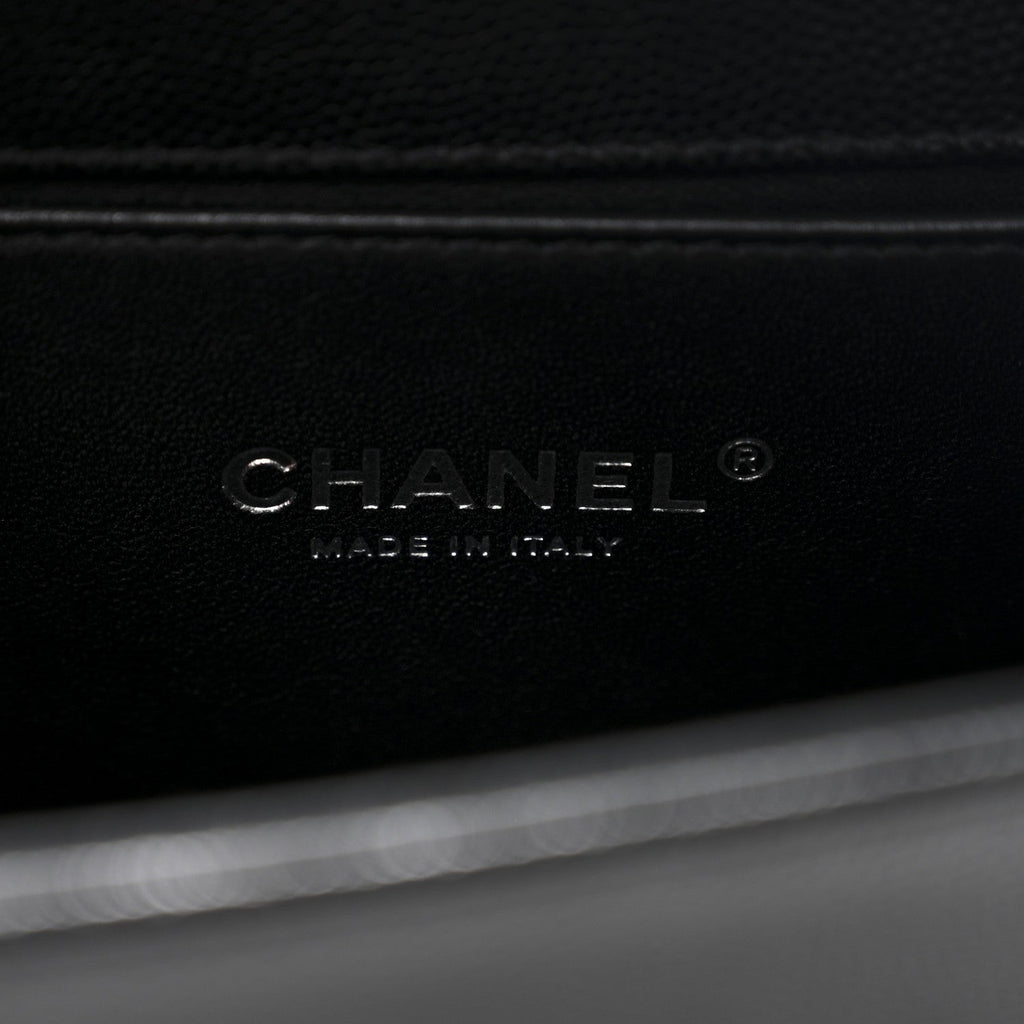 Chanel Caviar Quilted Small Boy Flap Black