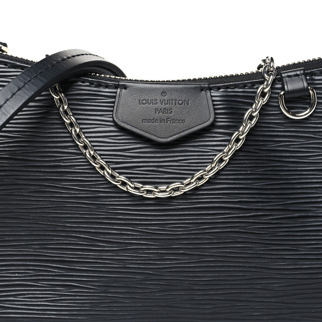 Louis Vuitton Epi Easy Pouch On Strap Black