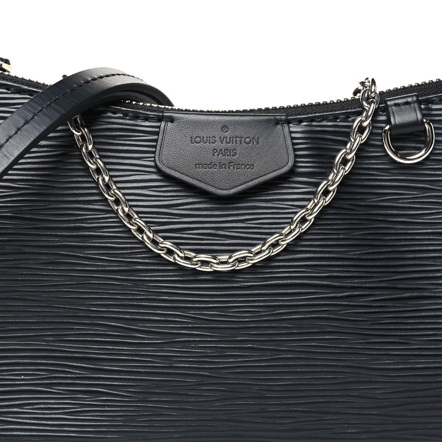 Louis Vuitton Epi Easy Pouch On Strap Black