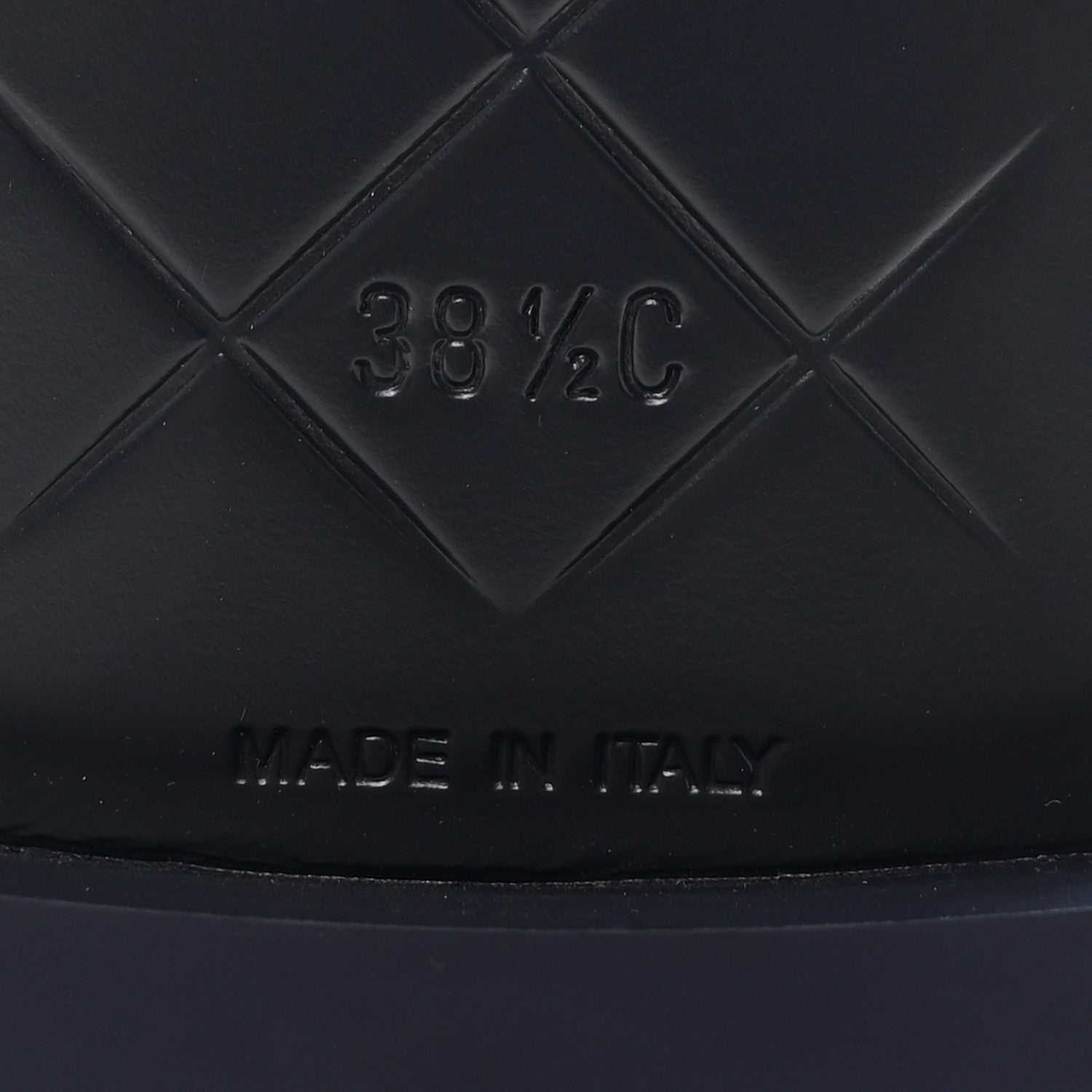 Lambskin Quilted CC Turnlock Loafers 38.5 Navy