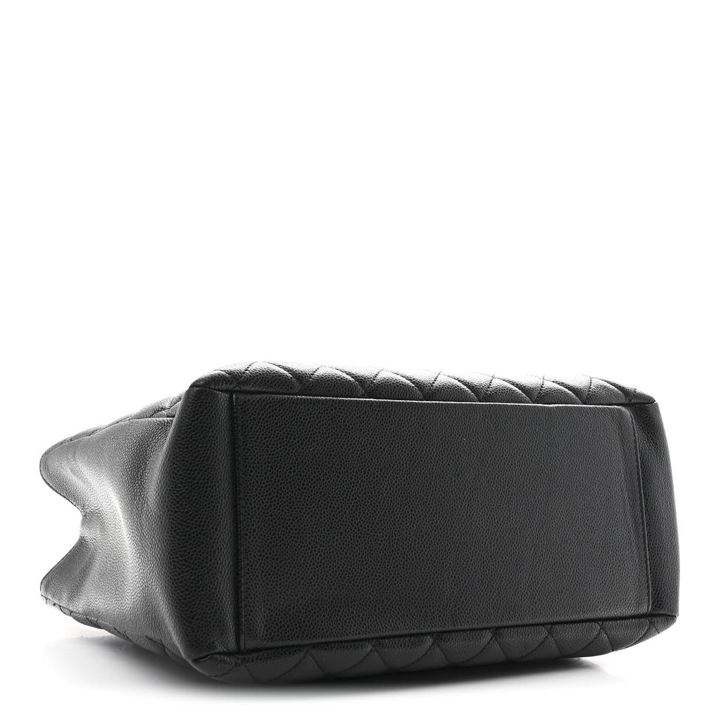 Chanel Caviar Quilted Grand Shopping Tote GST Black