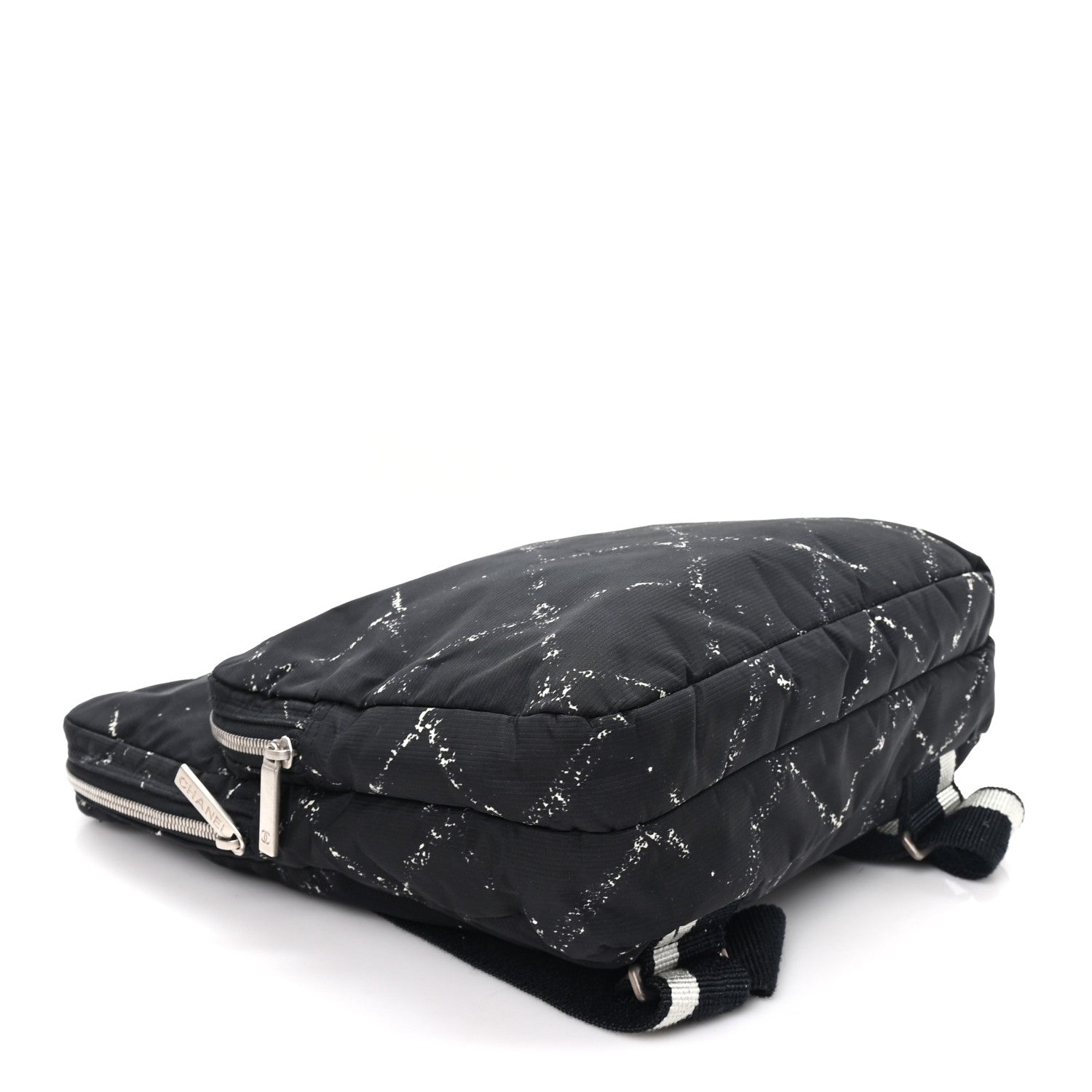 Chanel Nylon Travel Backpack Black