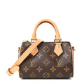 Louis Vuitton Monogram Nano Speedy Bandouliere