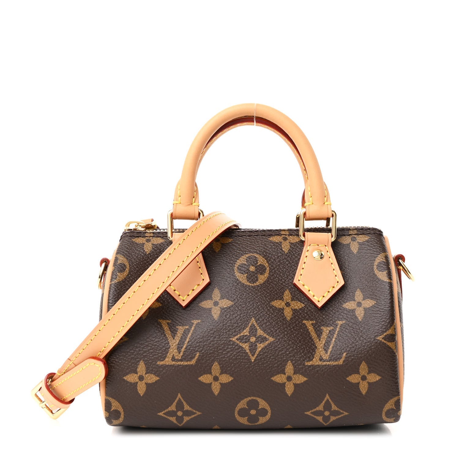 Louis Vuitton Monogram Nano Speedy Bandouliere