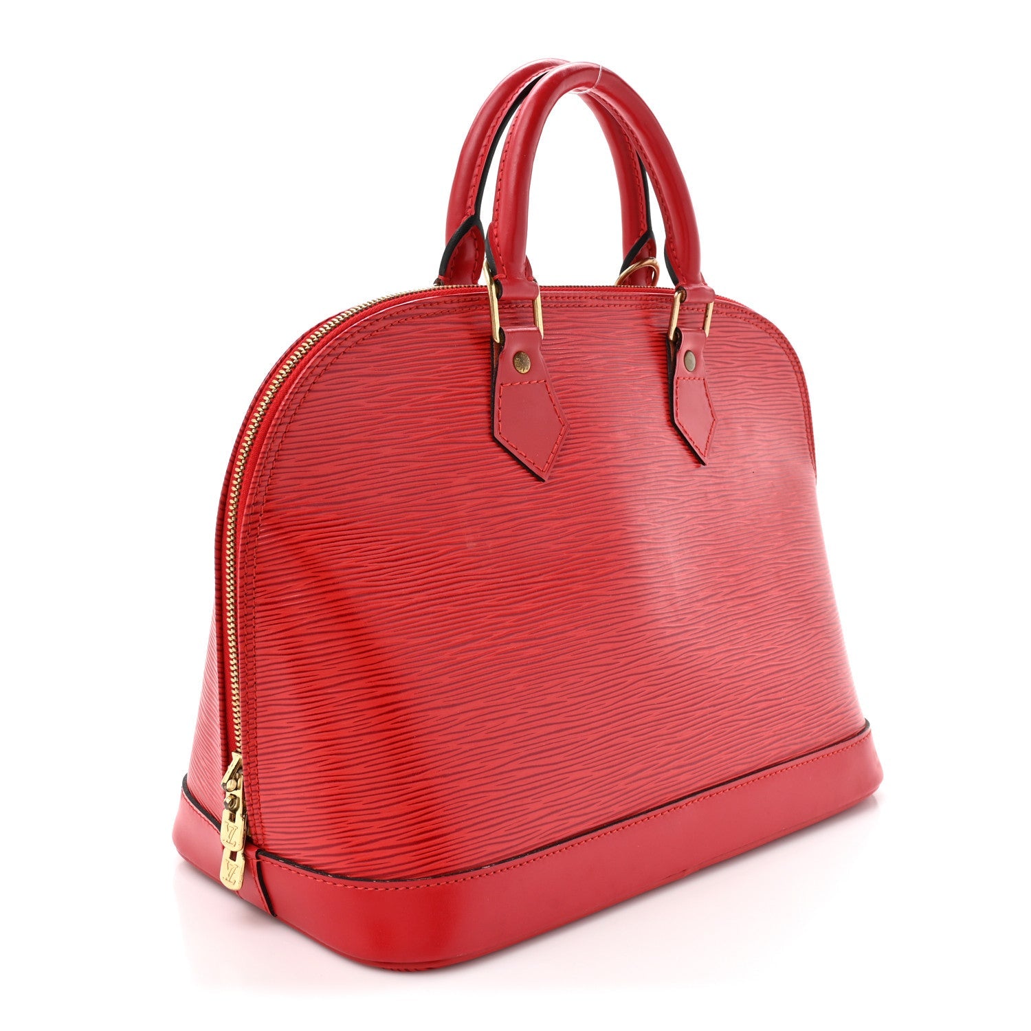 Louis Vuitton Epi Alma PM Castillan Red