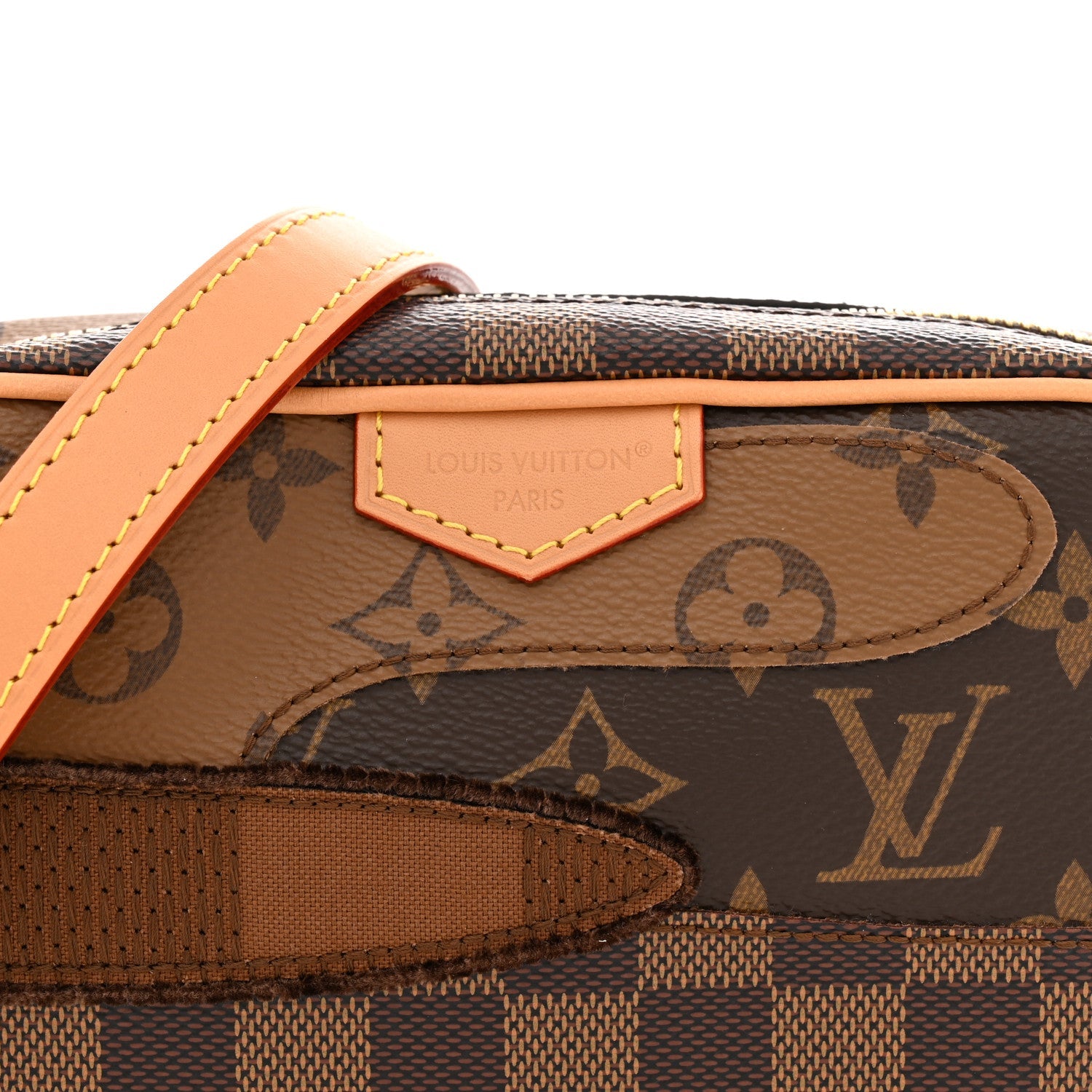 Louis Vuitton Monogram Landscape Trocadero Wearable Wallet Brown