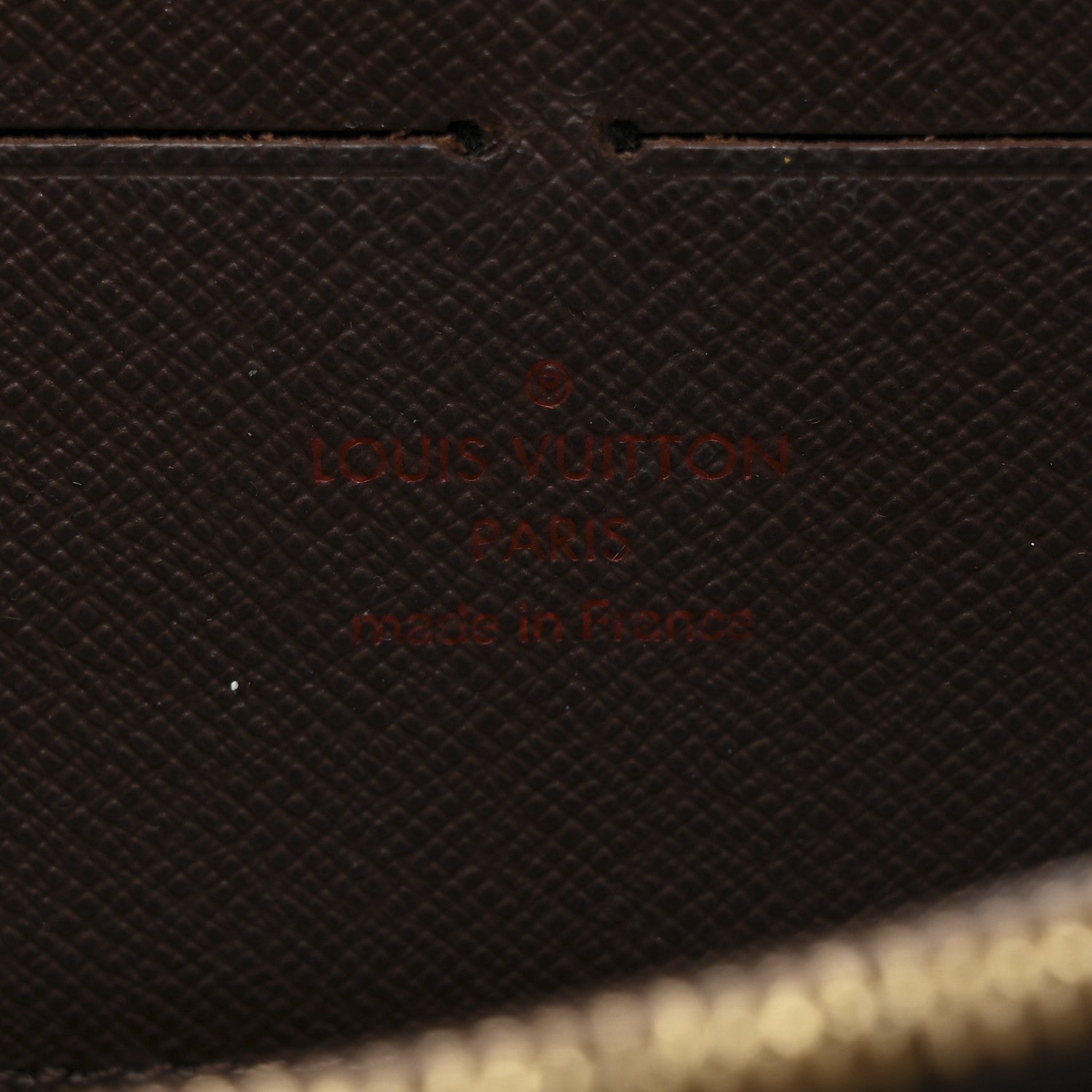 Louis Vuitton Damier Ebene Zippy Wallet