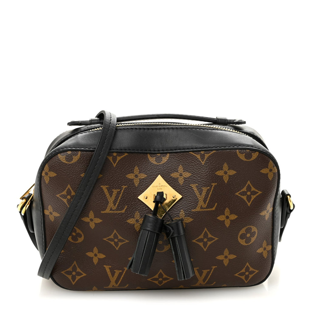 Louis Vuitton Monogram Saintonge Black