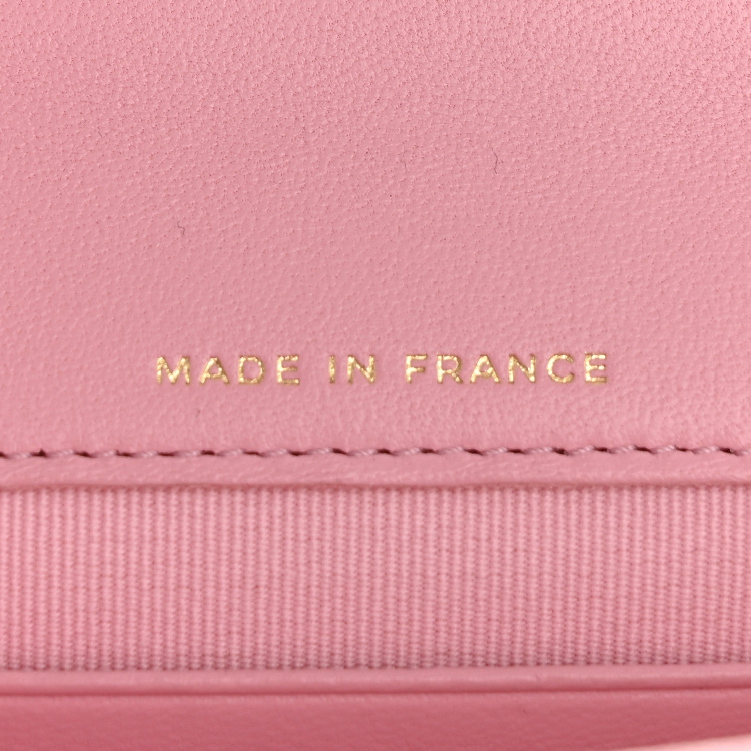 Chanel Lambskin Quilted Pick Me Up Mini Wallet On Chain Light Pink