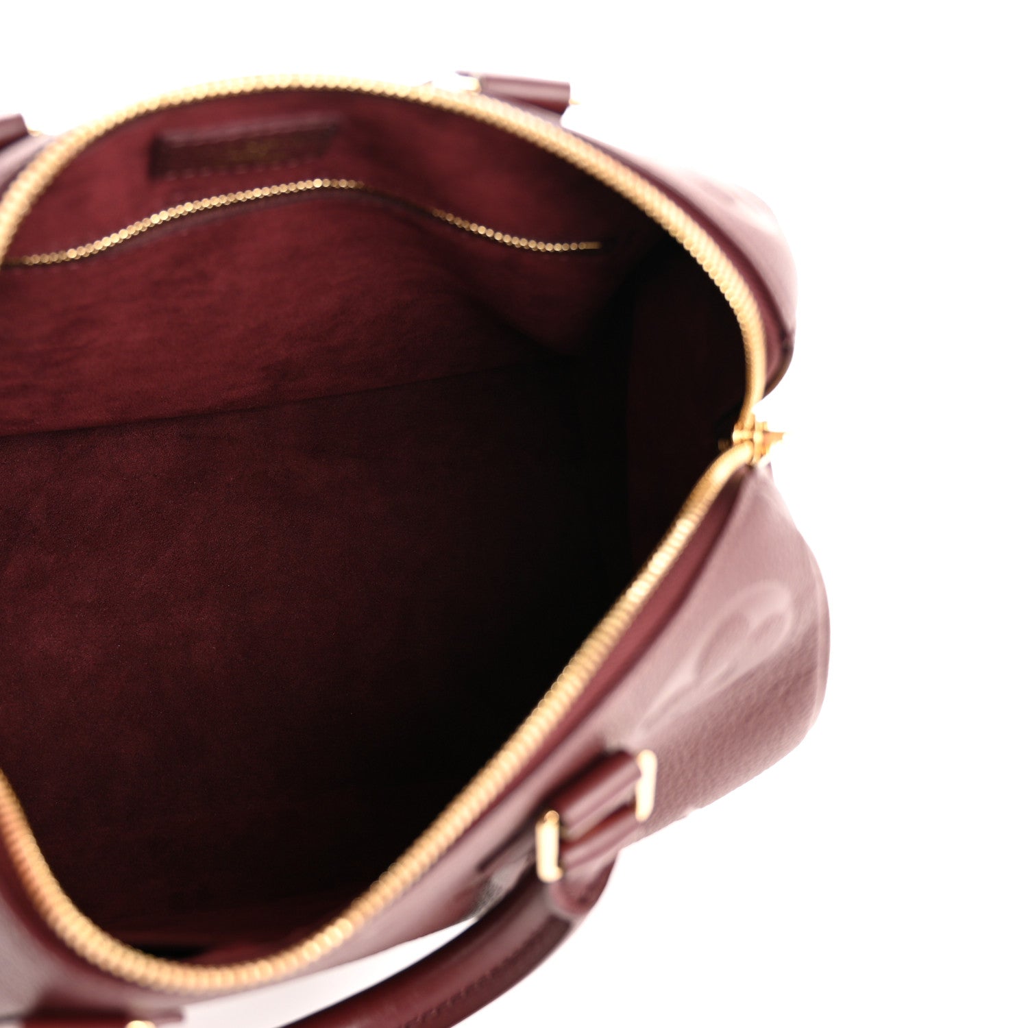 Louis Vuitton Empreinte Monogram Giant Speedy Bandouliere 25 Wine