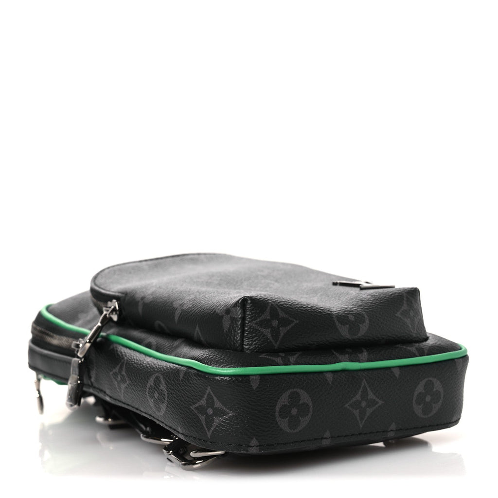 Louis Vuitton Monogram Eclipse Avenue Slingbag PM  Bamboo Green
