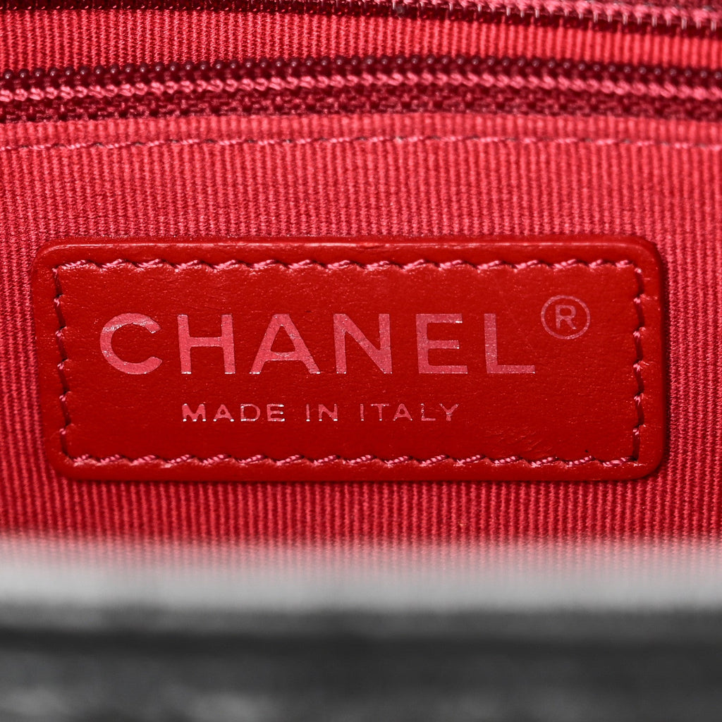 Chanel Aged Calfskin Quilted New Medium Gabrielle Hobo Black