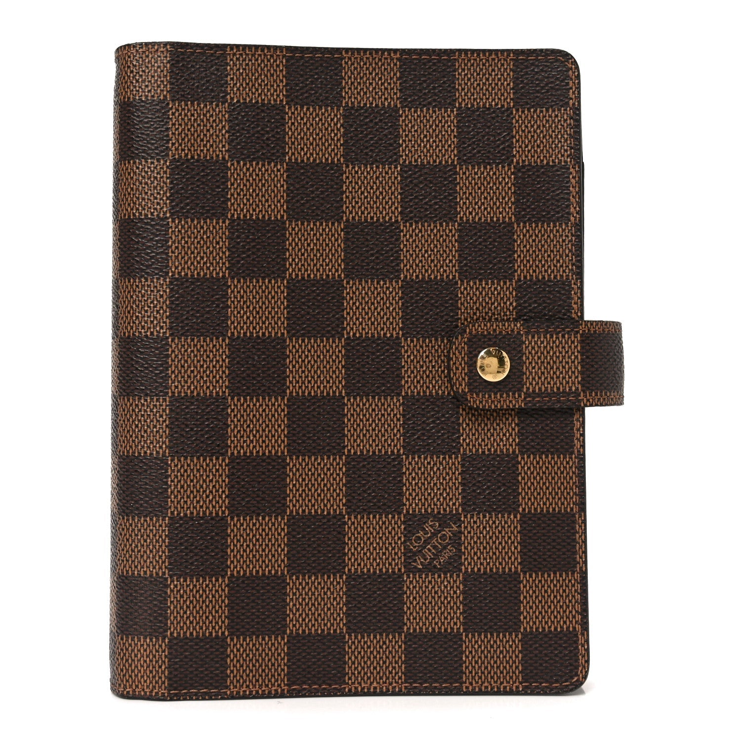 Louis Vuitton Damier Ebene Medium Ring Agenda Cover