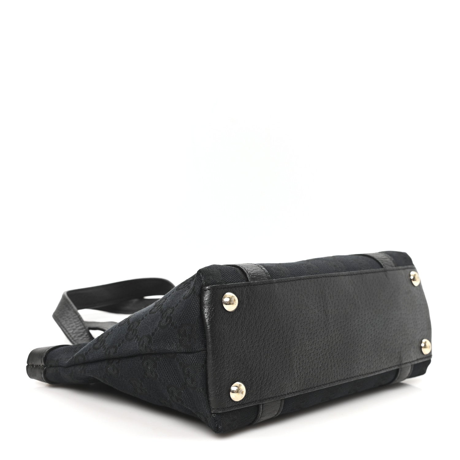Gucci Monogram Small Abbey Tote Black