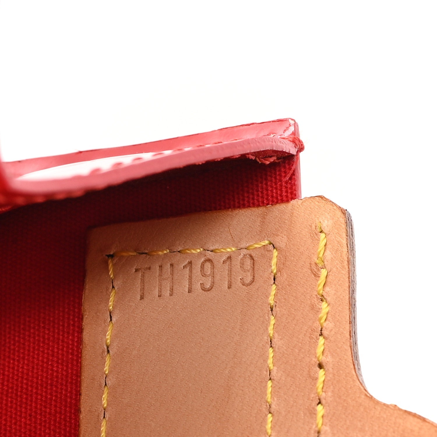 Louis Vuitton Vernis Stanton Rouge