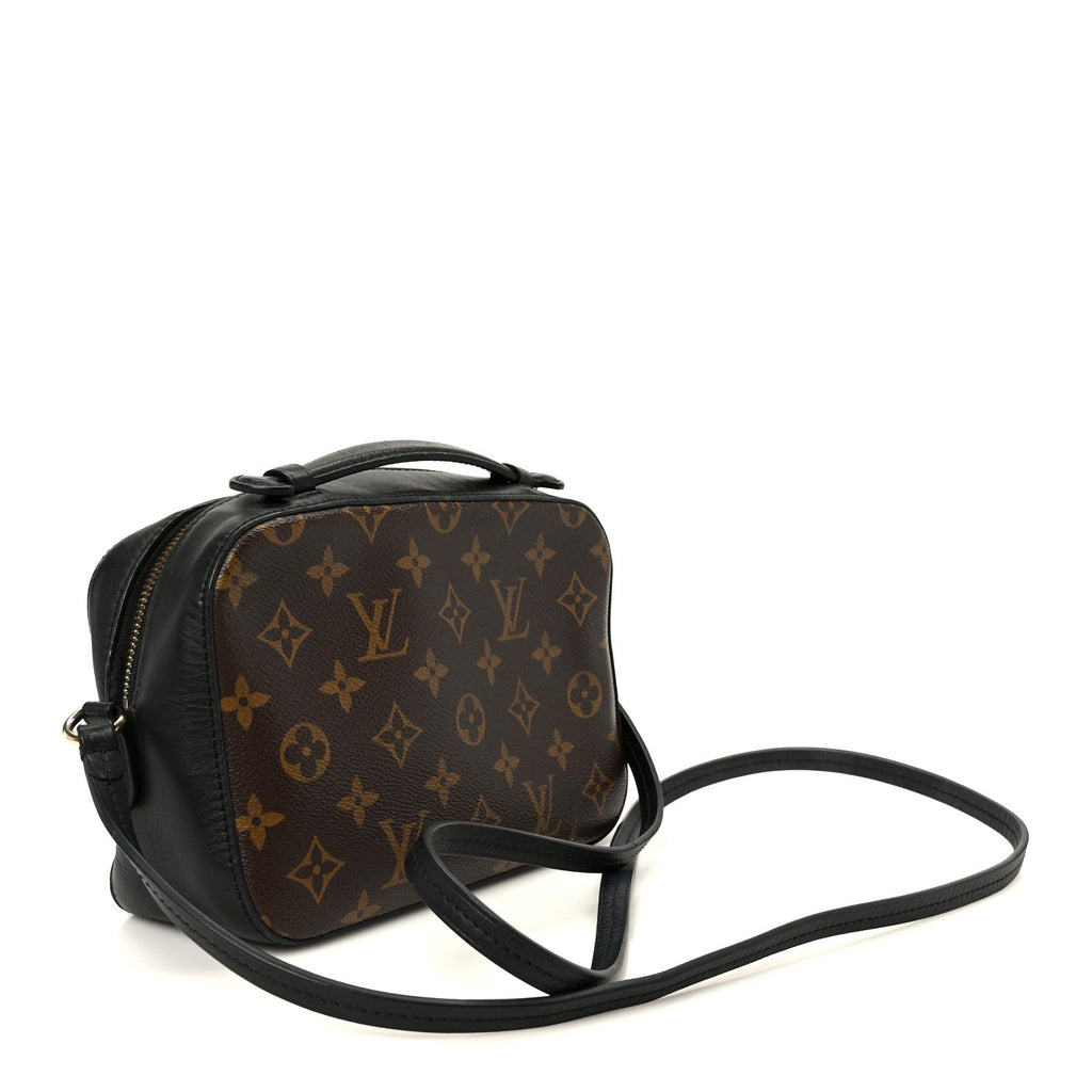 Louis Vuitton Monogram Saintonge Black