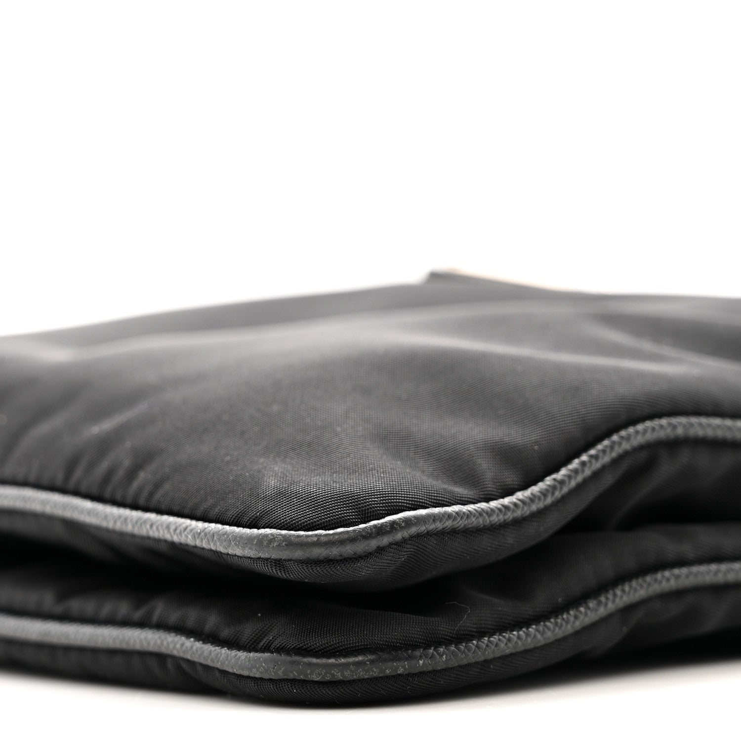 Prada Re-Nylon Saffiano Re-Edition 2000 Double Zip Crossbody Bag Black