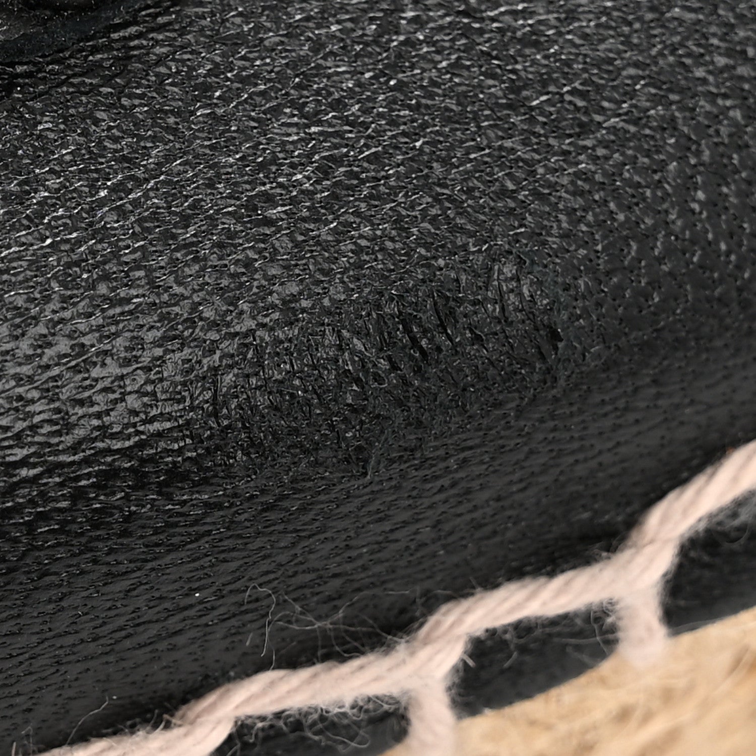 Lambskin Camellia CC Stud Espadrilles 39 Black