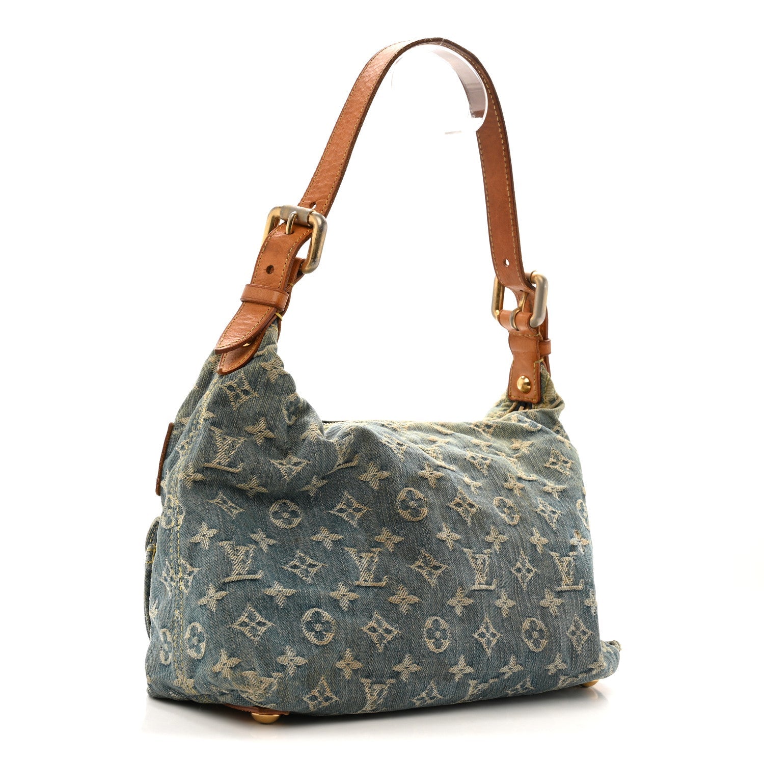 Louis Vuitton Monogram Denim Baggy PM Blue
