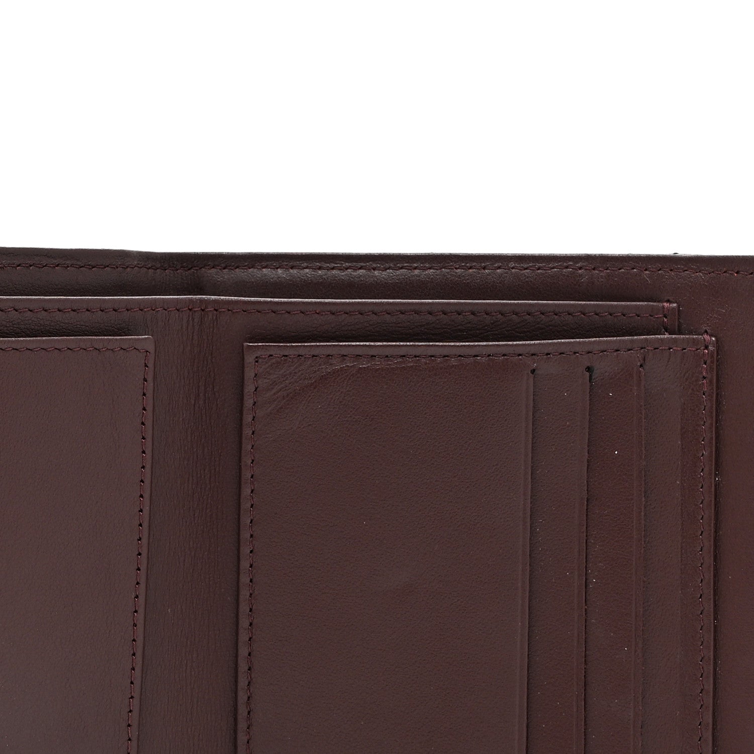 Caviar Quilted Compact Flap Wallet Black