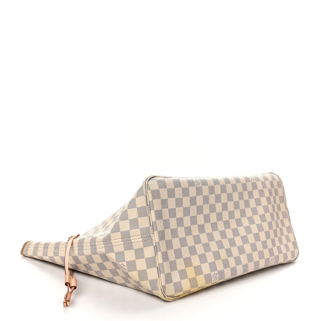 Louis Vuitton Damier Azur Neo Neverfull GM Rose Ballerine