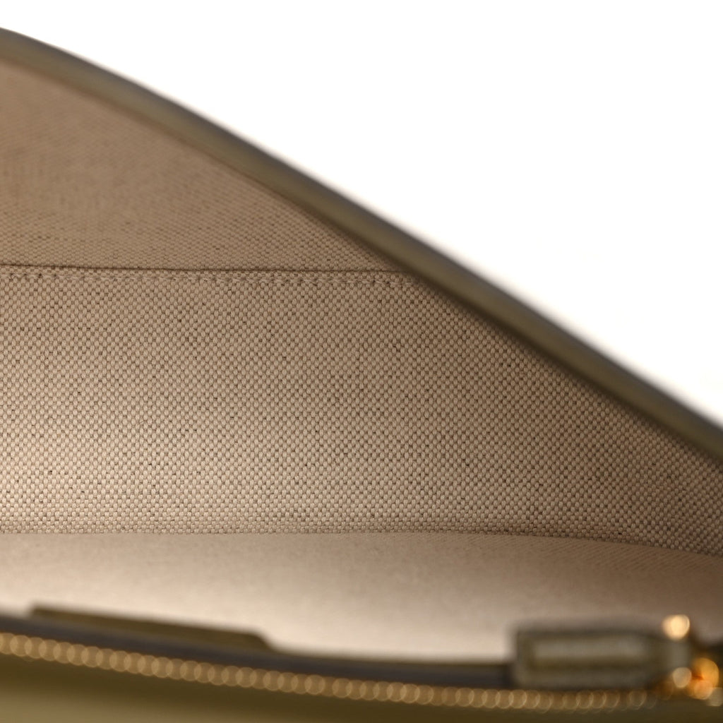 Gucci Roxy Calfskin Medium Blondie Top Handle Bag Forest Green