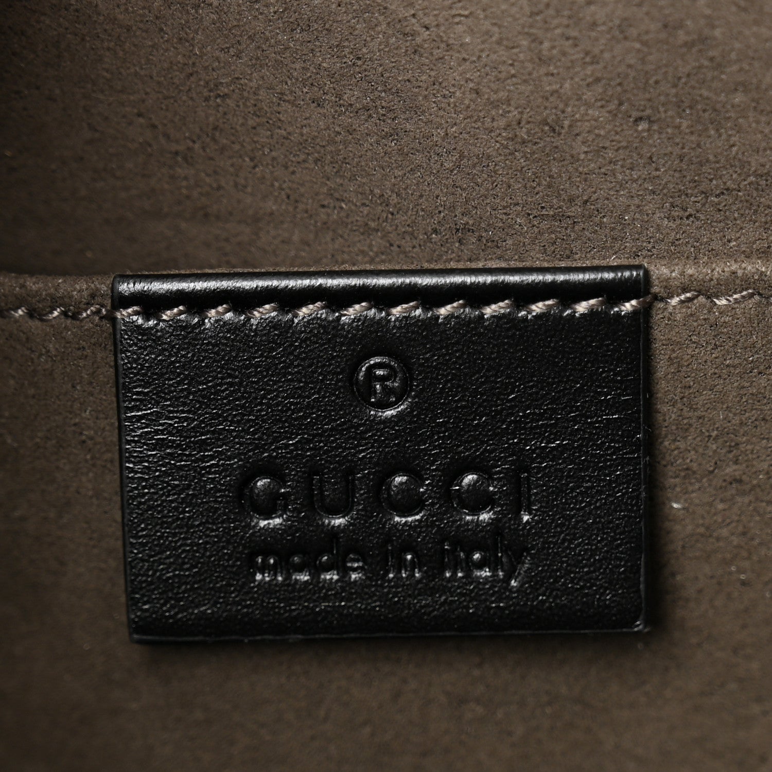 Gucci Guccissima Signature Web New Web Cosmetic Case Black