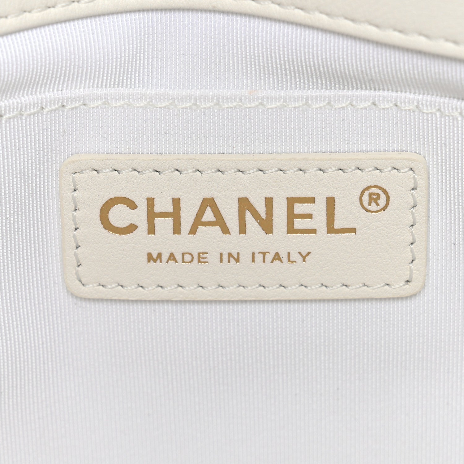 Chanel Calfskin Quilted Medium Bubbly Flap White