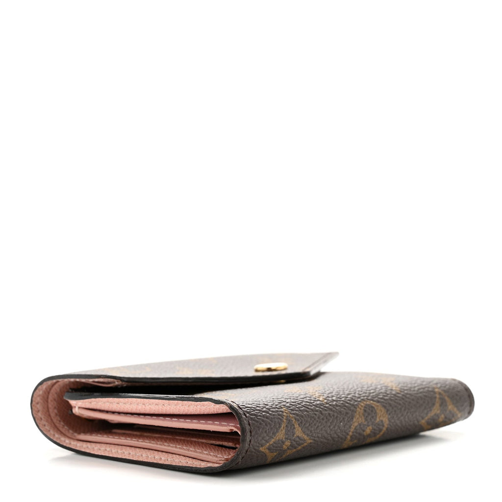 Louis Vuitton Monogram Victorine Wallet Rose Ballerine