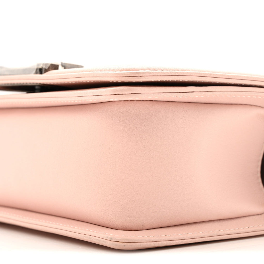 Chanel Calfskin Quilted Small Boy Flap Light Pink