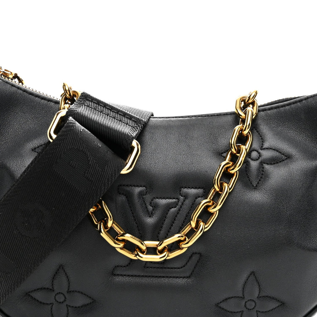 Louis Vuitton Calfskin Bubblegram Over The Moon Black