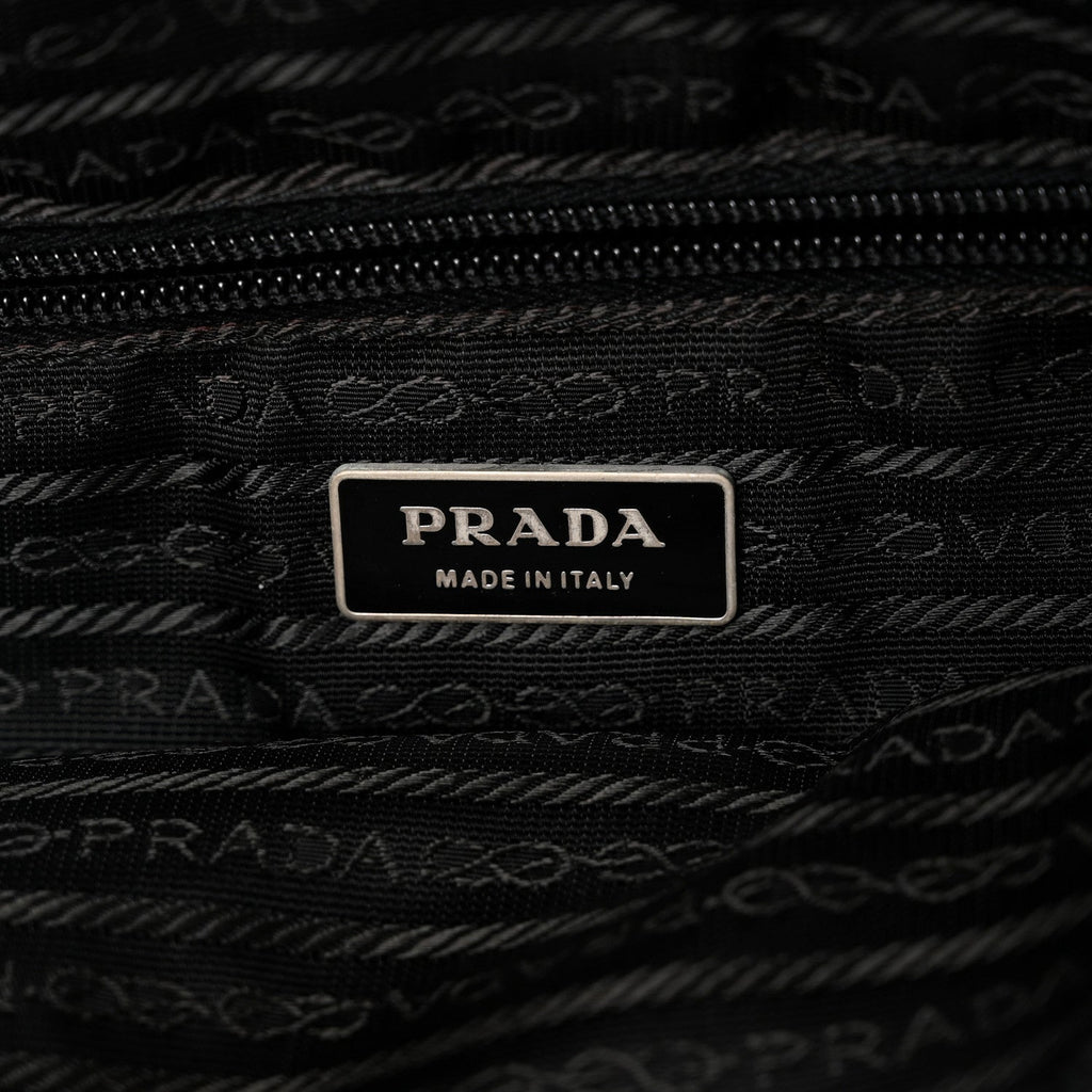 Prada Tessuto Nylon Tote Black