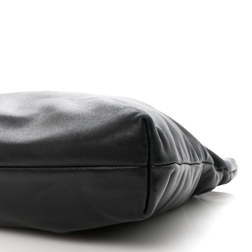 Chanel Lambskin CC Shoulder Bag Black