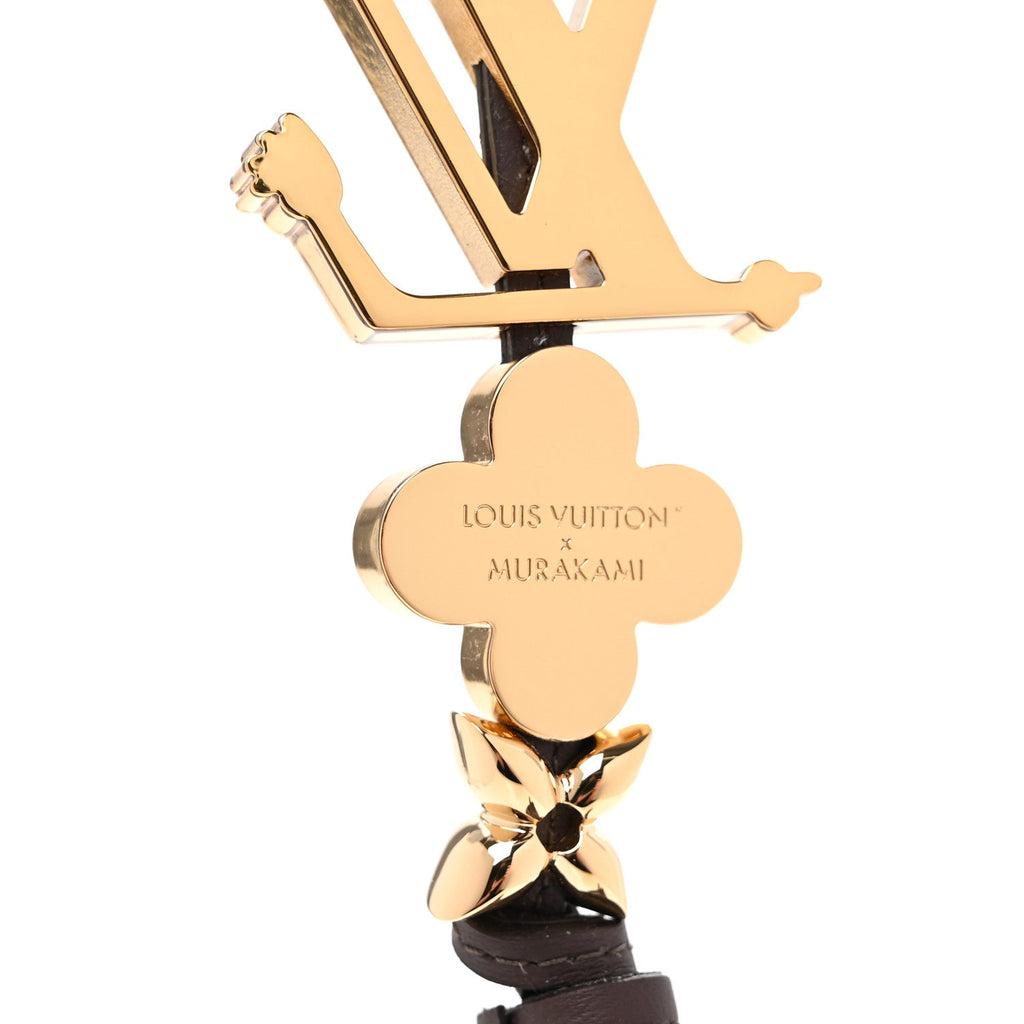 Louis Vuitton LV X TM LV Bloom Superflat Key Holder Multicolor