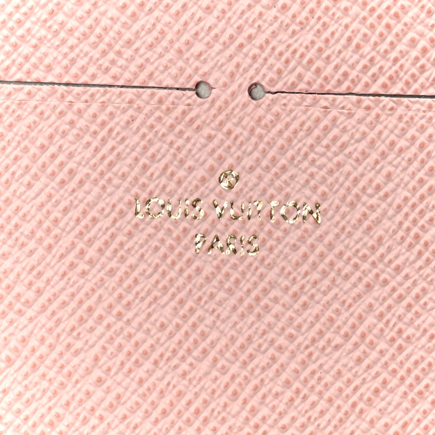 Louis Vuitton Damier Azur Pochette Felicie Chain Wallet Rose Ballerine