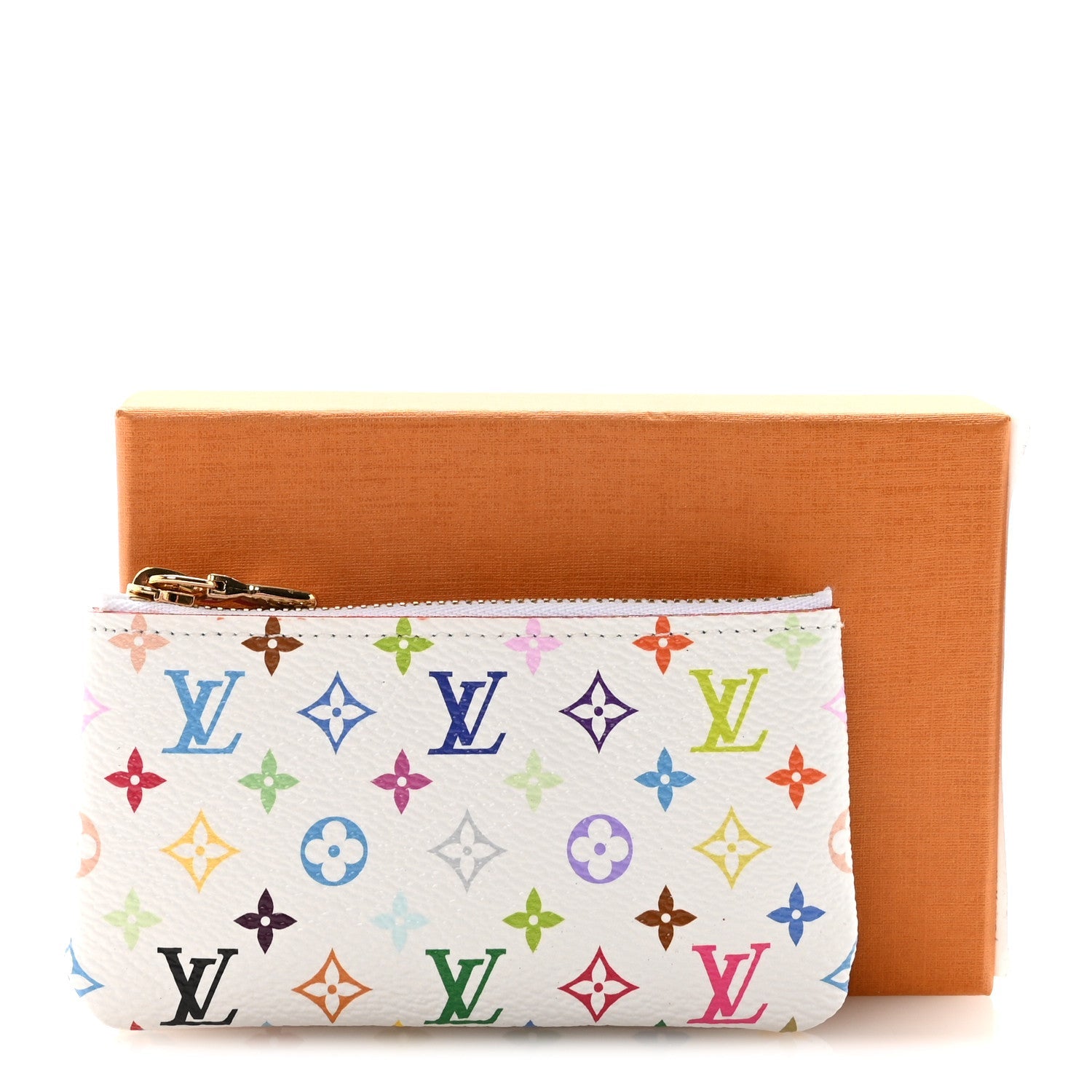 Louis Vuitton LV X TM Monogram Multicolor Key Pouch White